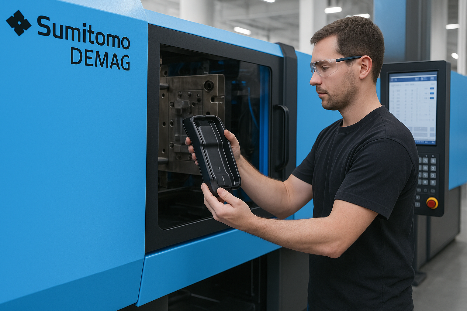 Pieza plástica inyectada